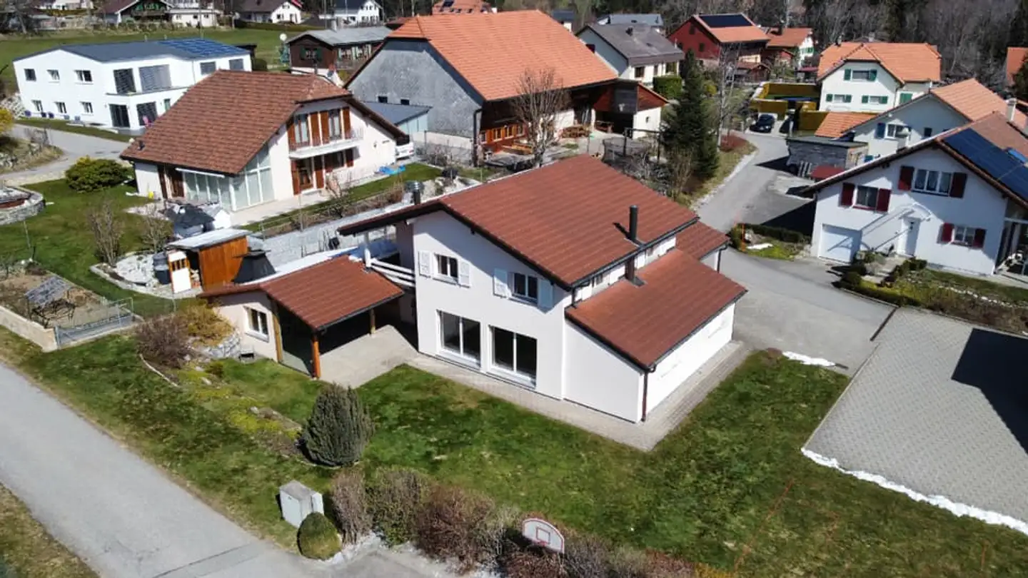 Maison individuelle à louer - Cotagery 19, 1642 Sorens - Photo 2