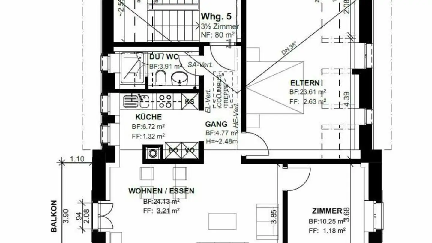 Apartment for rent - Wylandstrasse, 8400 Winterthur - Photo 4