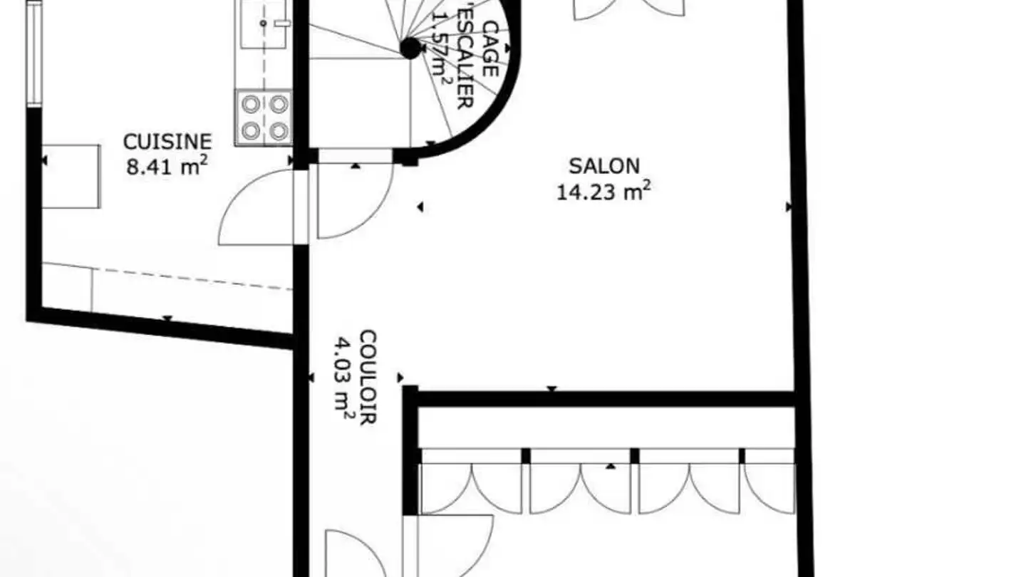 Appartamento in affitto - Rue Du Temple 7, 2024 St-Aubin-Sauges - Foto 2