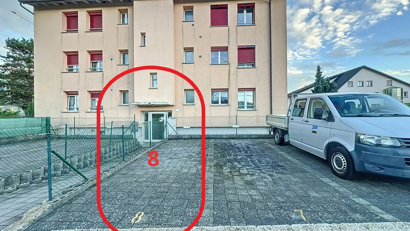 Parcheggio esterno in affitto - Chemin Du Stand 4, 1782 Belfaux - Foto 2