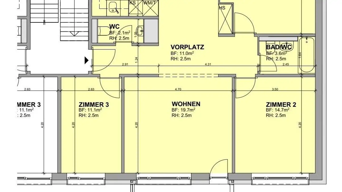 Zimmer mieten - Eggenweg 6, 3604 Thun - Foto 4