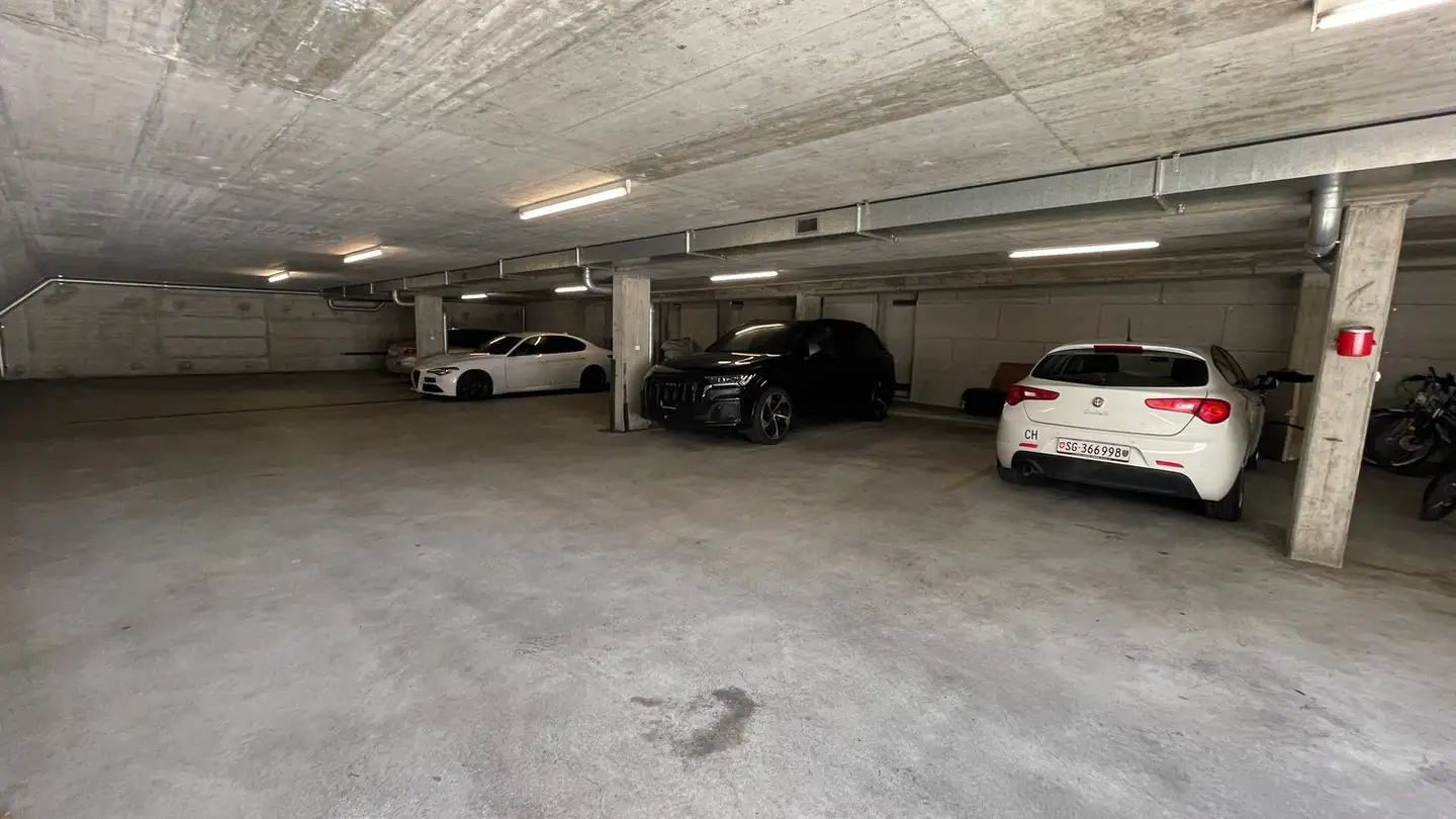 Place de parking souterraine à louer - Hauptstrasse 192, 9430 St. Margrethen SG