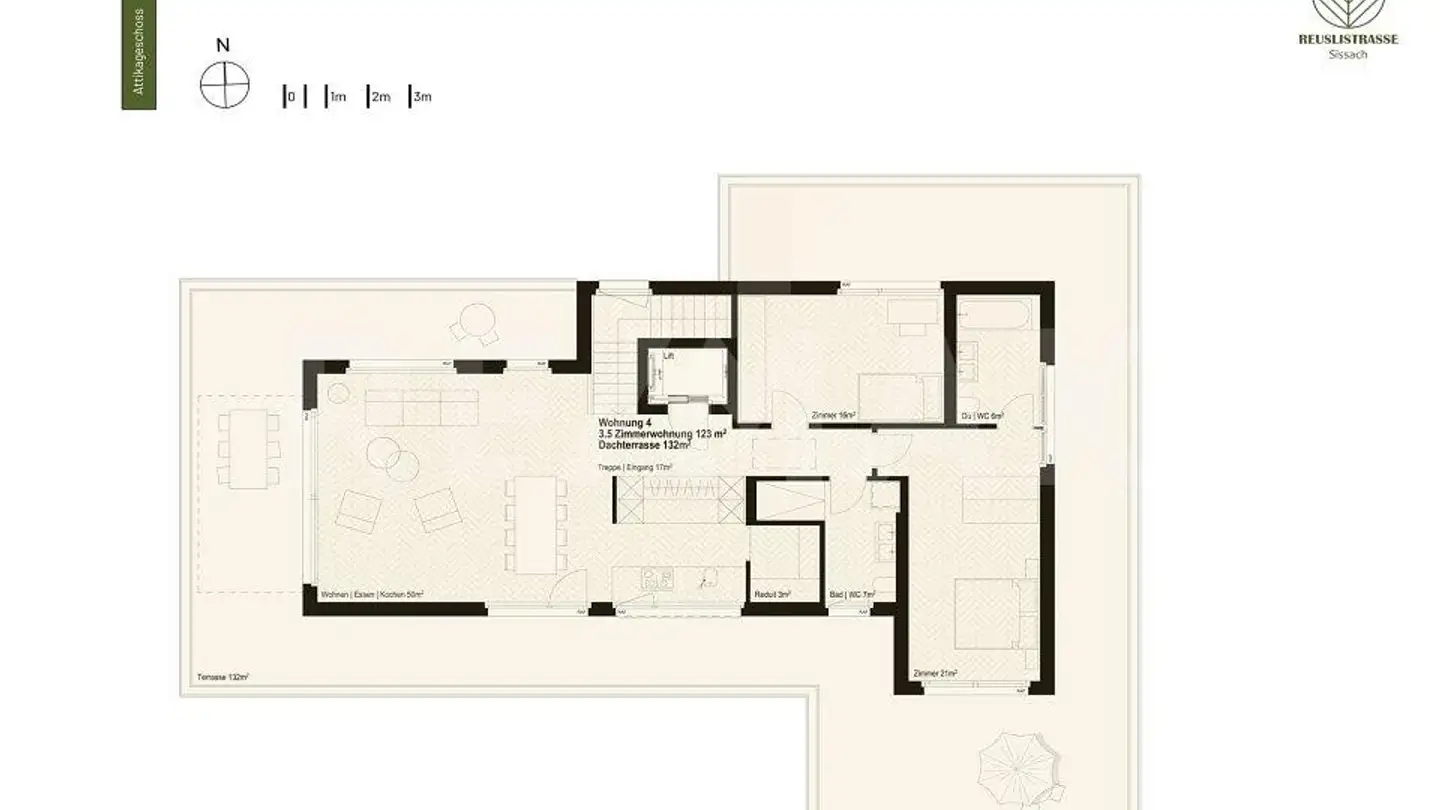 Penthouse kaufen - Reuslistrasse 38, 4450 Sissach - Foto 2