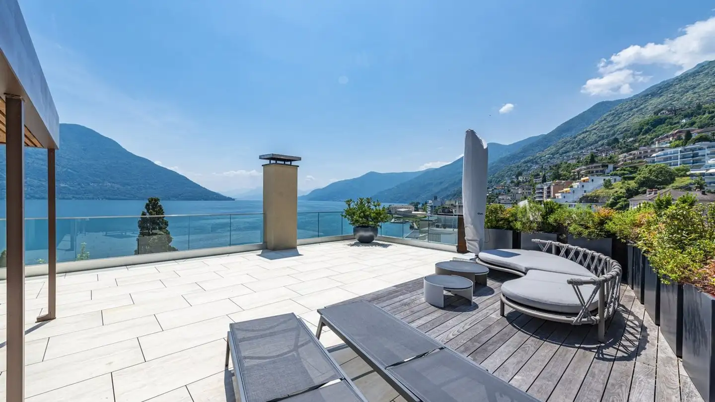 Furnished apartment for rent - 6614 Brissago