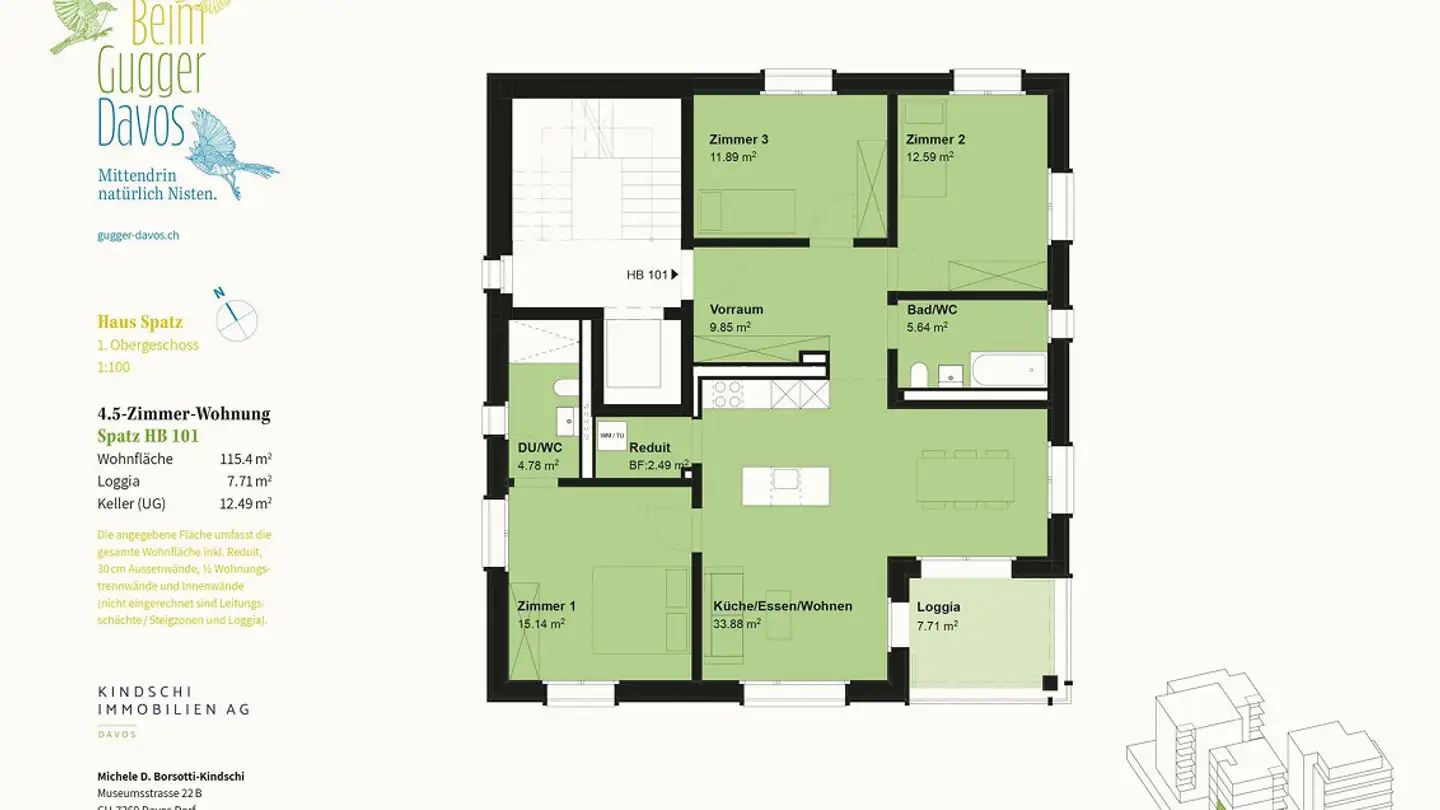 Apartment for sale - Guggerbachstrasse 5, 7270 Davos Platz - Photo 4