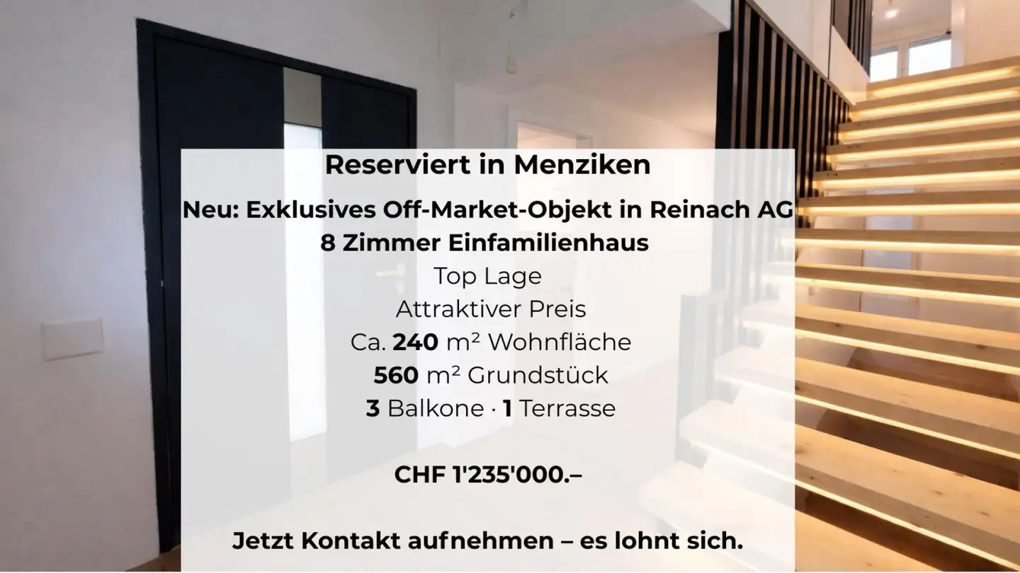 Casa singola in vendita - 5737 Menziken