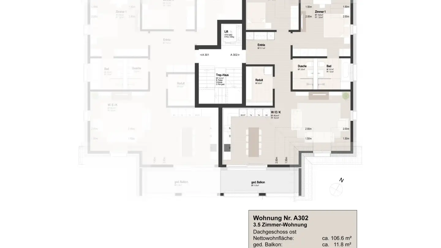 Appartamento in vendita - Volkshausstrasse, 9630 Wattwil - Foto 3