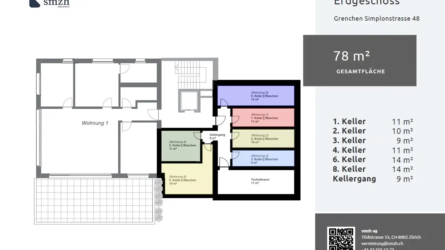 Wohnung mieten - Simplonstrasse 48, 2540 Grenchen - Foto 3