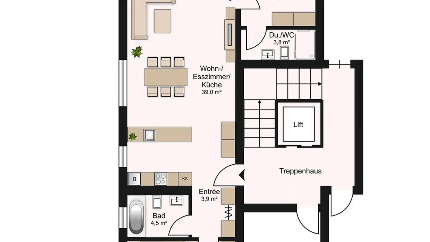 Apartment for rent - Vogelaustrasse 36, 8953 Dietikon - Photo 2
