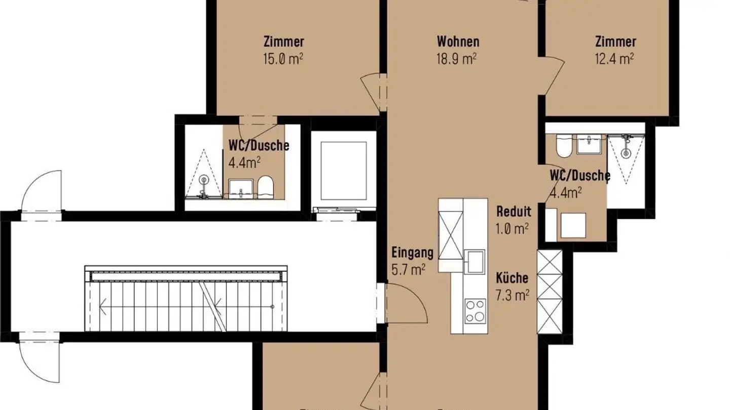 Apartment for rent - Wallisellerstrasse 10, 8302 Kloten - Photo 4