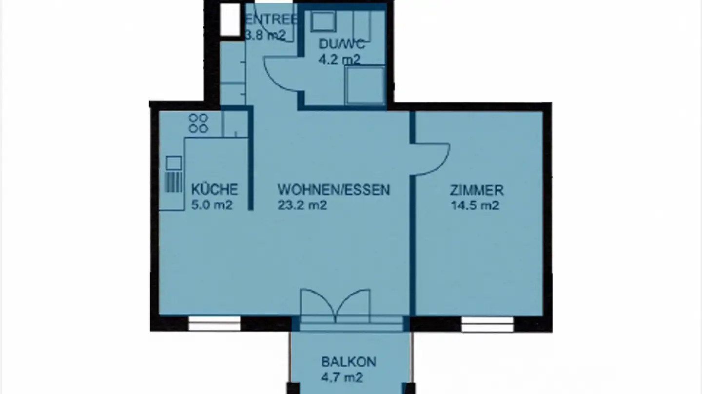 Wohnung mieten - Bellevuestrasse 8b, 6280 Hochdorf - Foto 3