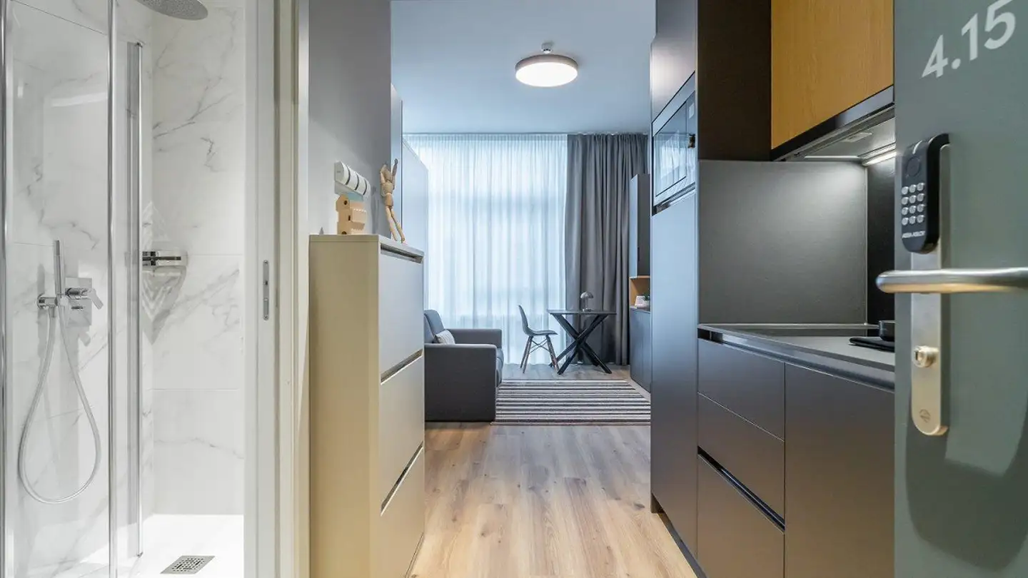 Appartement meublé à louer - Brown Boveri Strasse 7, 5400 Baden