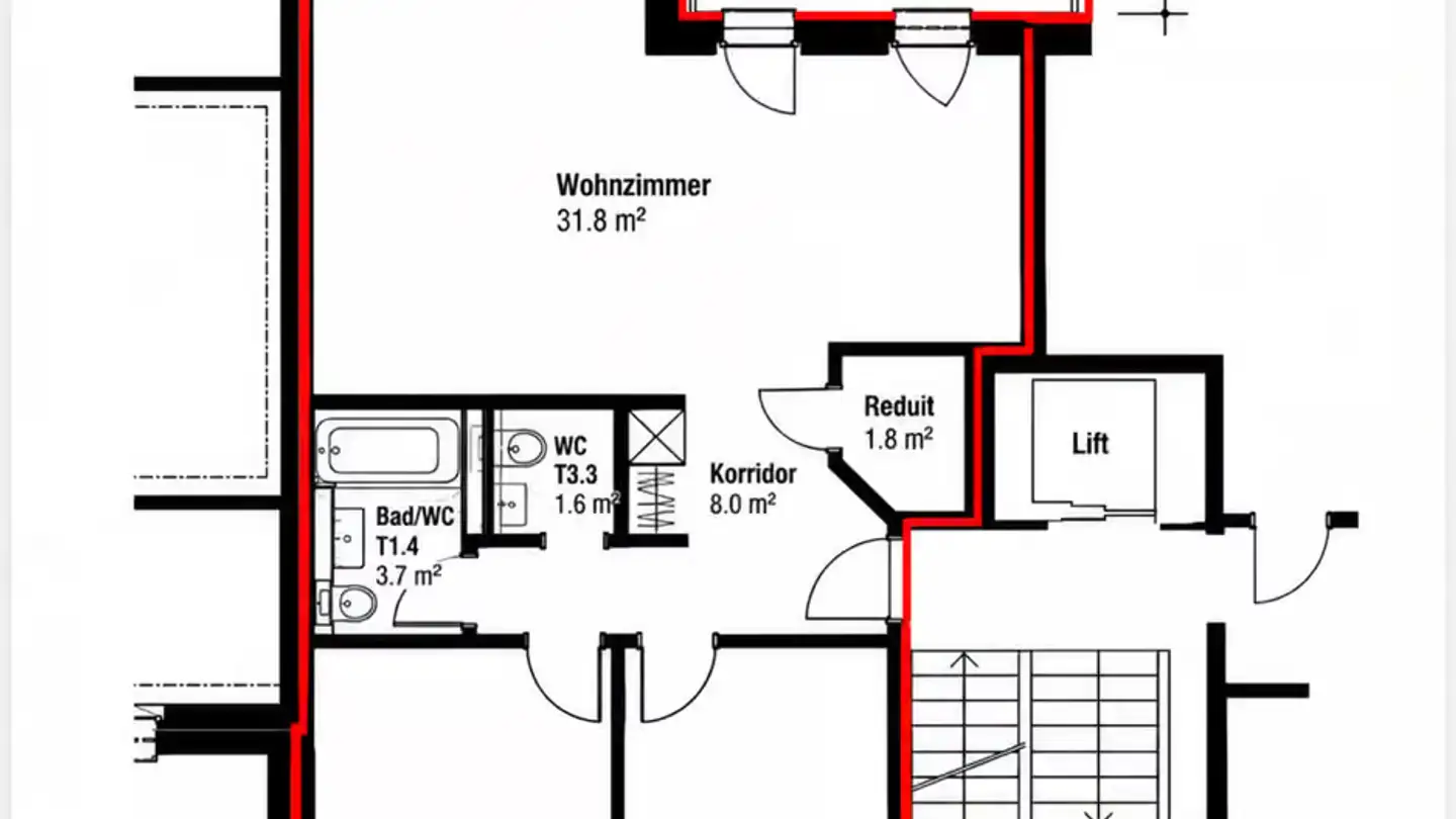 Appartamento in affitto - Am Balsberg 22, 8302 Kloten - Foto 2