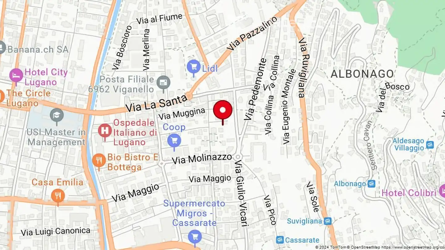 Einfamilienhaus mieten - Via Alla Roggia, 6962 Viganello