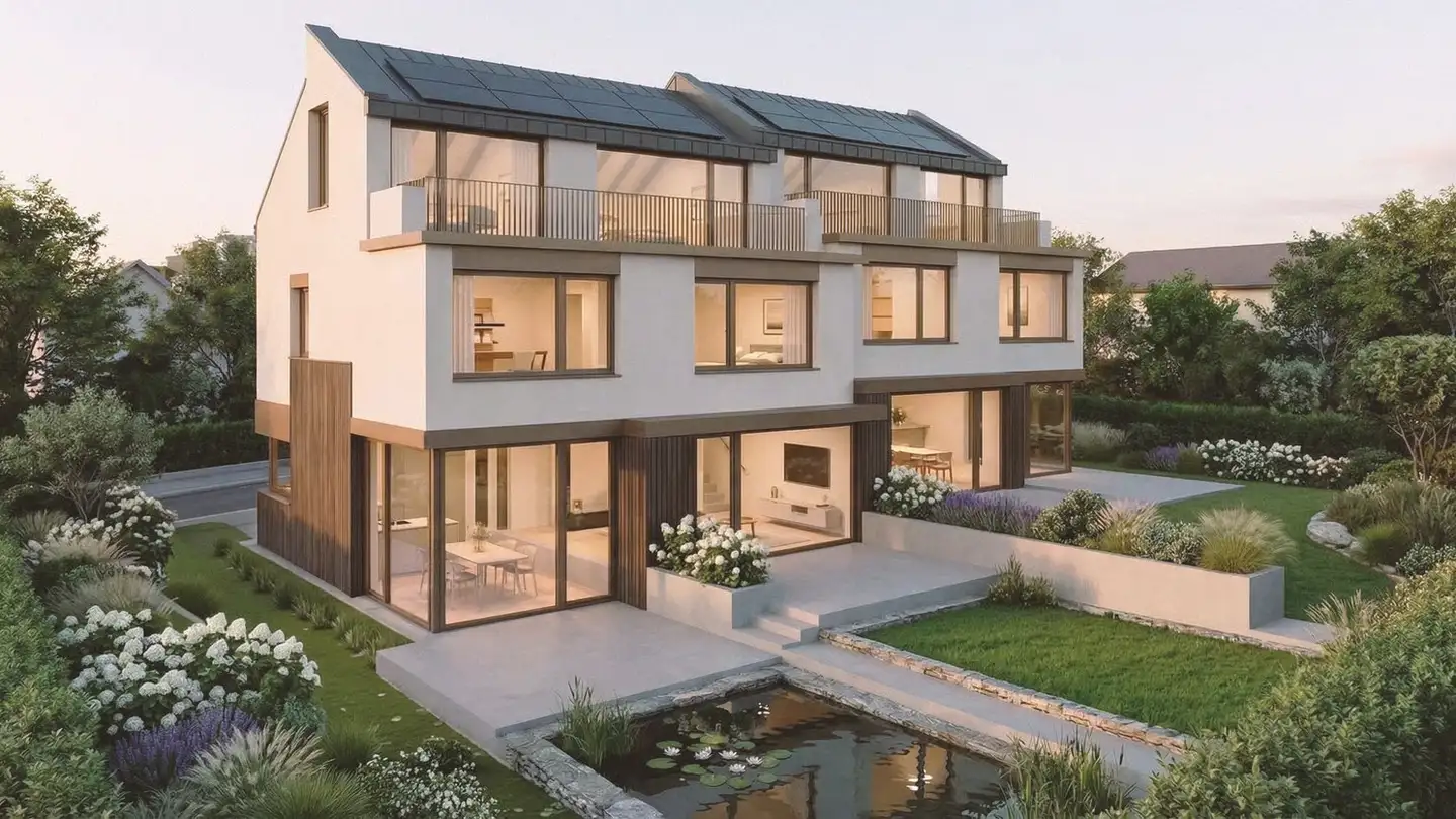 Maison jumelle à vendre - Heidenchilenstrasse 9, 8907 Wettswil - Photo 2