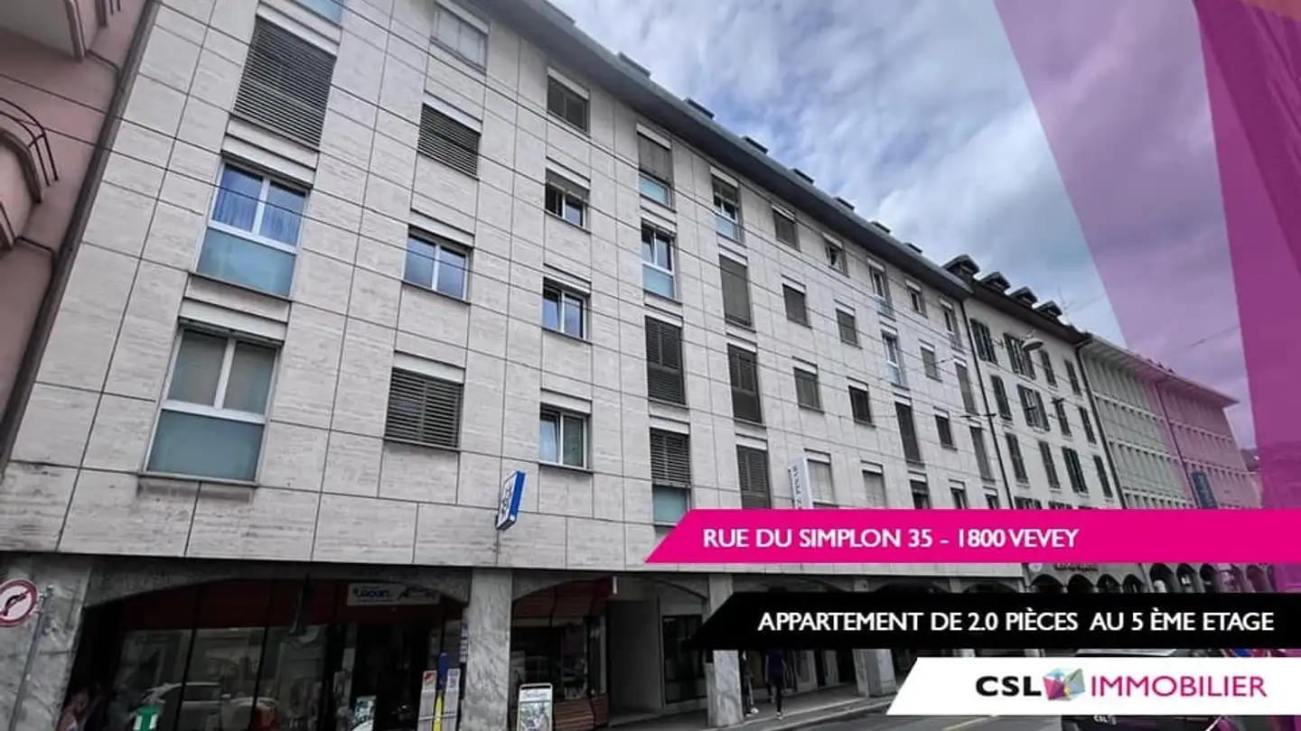 Apartment for rent - Rue Du Simplon 35, 1800 Vevey