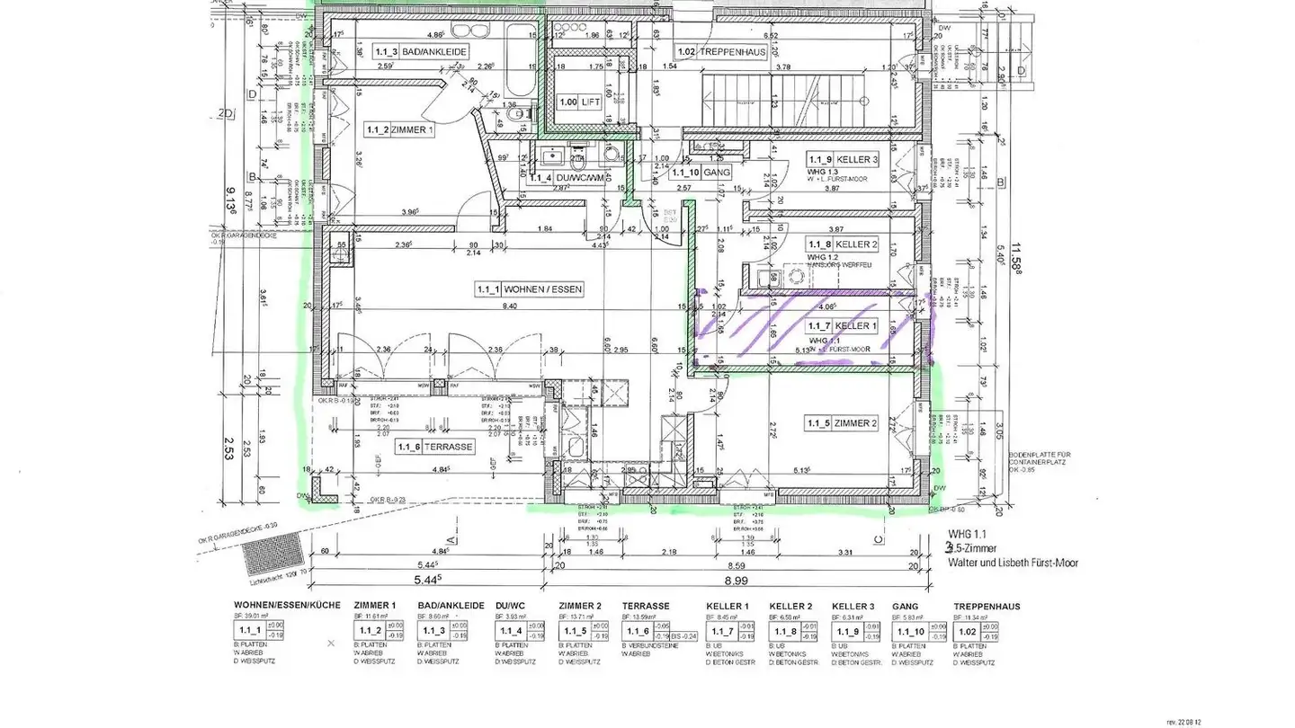 Wohnung mieten - Binzikerstrasse 56, 8627 Grüningen - Foto 2