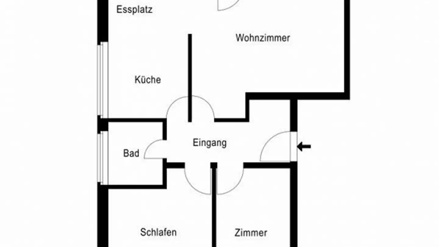 Wohnung mieten - Säntisstrasse 21, 8640 Rapperswil SG - Foto 2