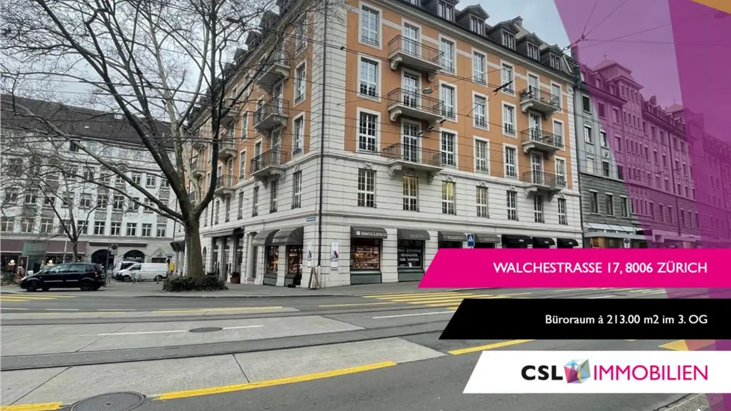 Office space for rent - Walchestrasse 17, 8006 Zürich