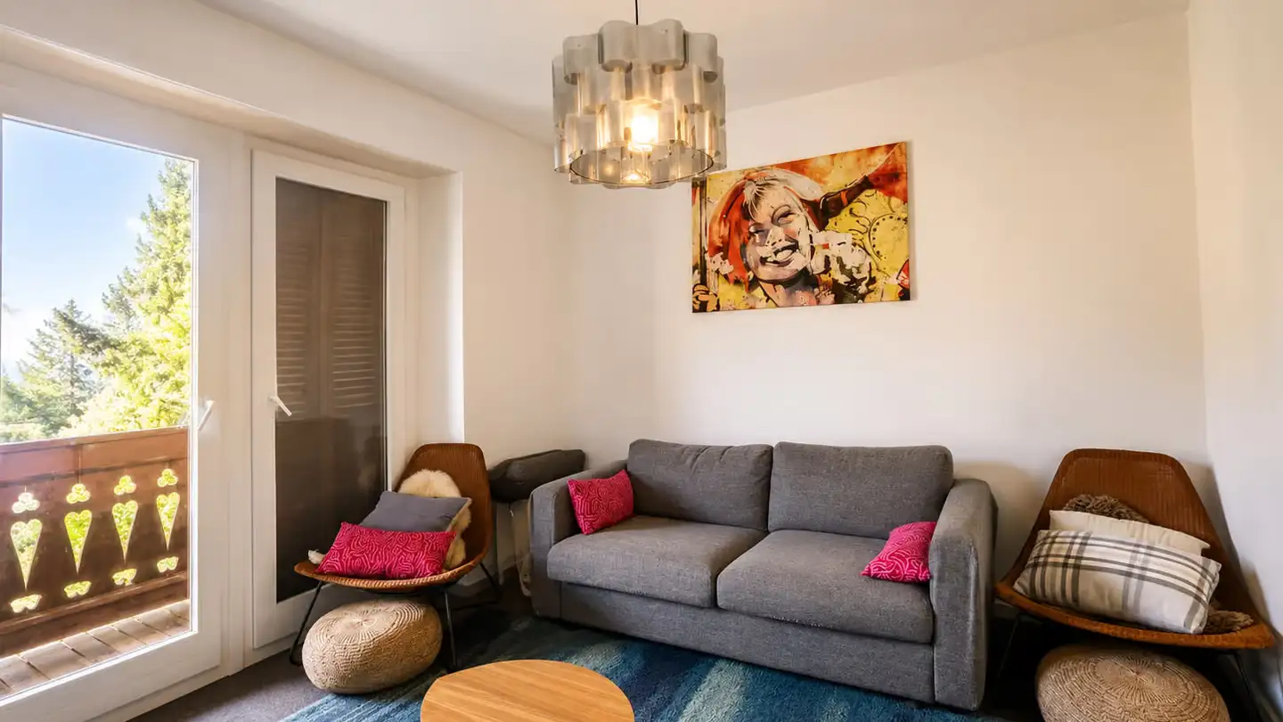 Dachgeschosswohnung mieten - 1823 Glion - Foto 2