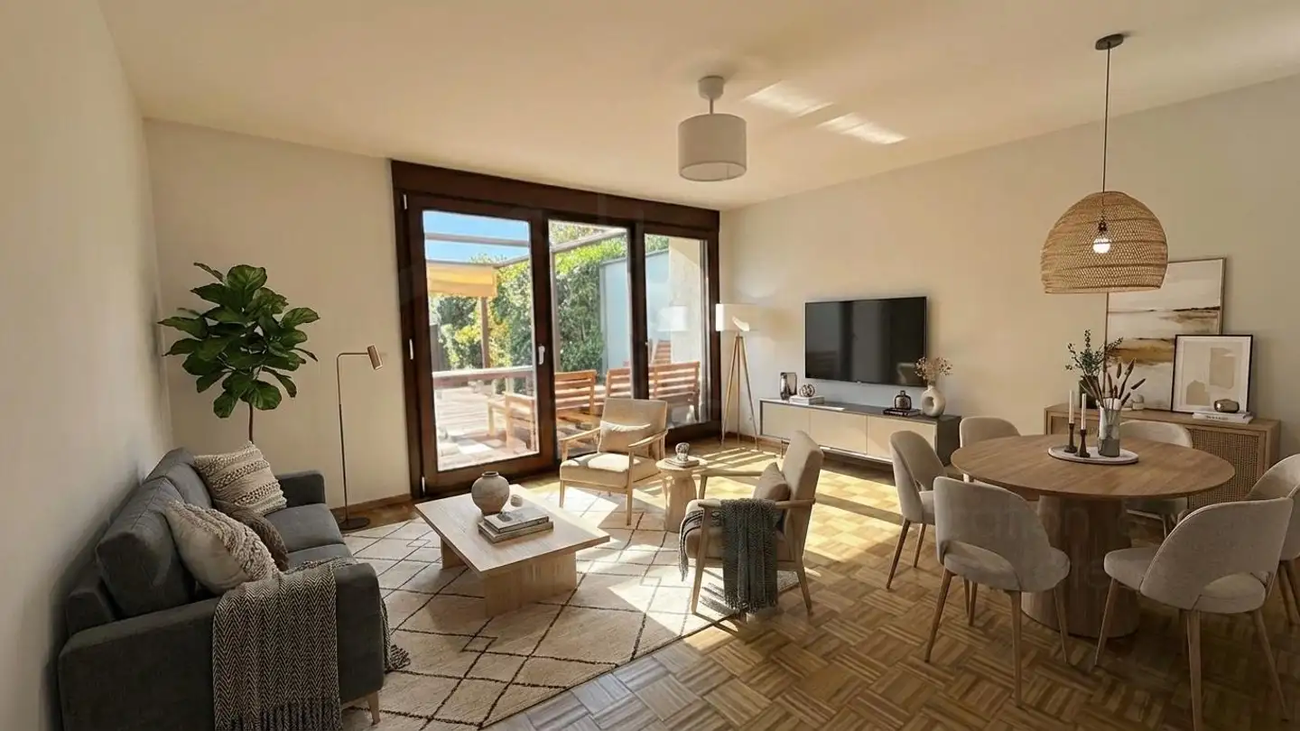 Maison en terrasse à louer - Rue Du Vieux-Moulin 25, 1290 Versoix