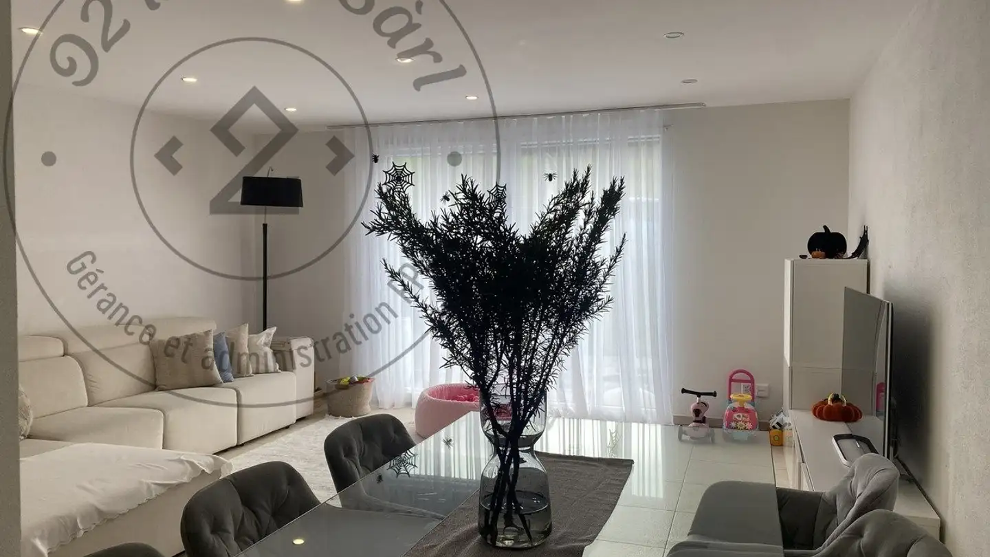 Duplex for rent - Les Rigoles 15, 1746 Prez-vers-Noréaz - Photo 3