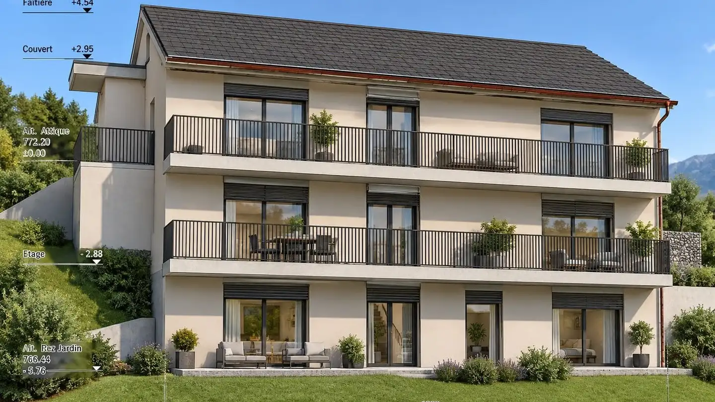 Penthouse for sale - Route De Lens, 3978 Flanthey