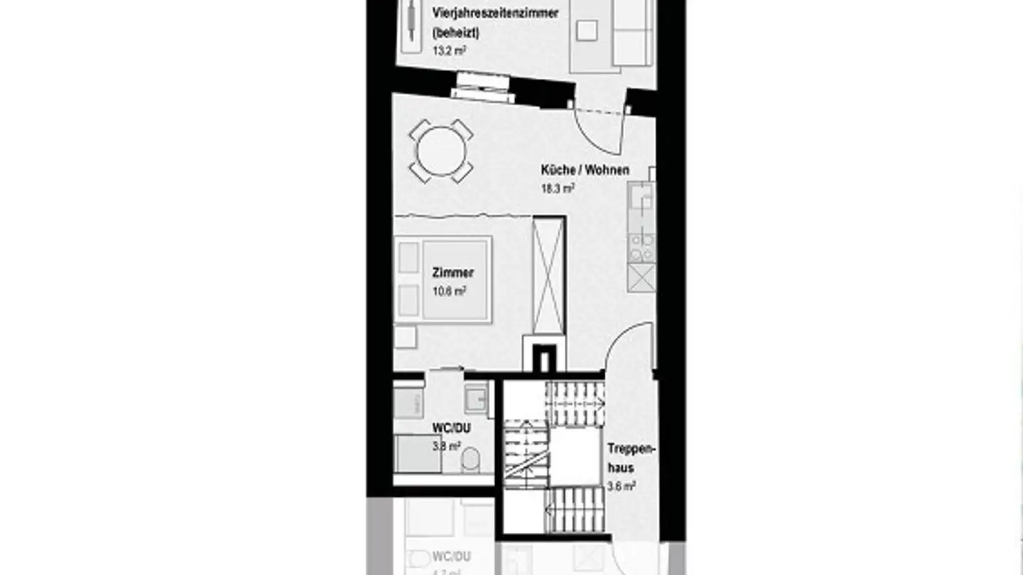 Appartement à louer - Obere Wasengasse 89, 5080 Laufenburg - Photo 4