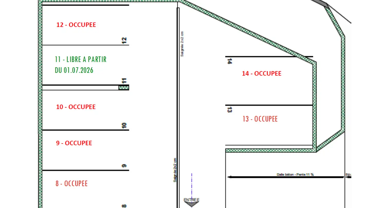 Parcheggio esterno in affitto - Chemin Du Collège 4, 1884 Villars-sur-Ollon - Foto 3