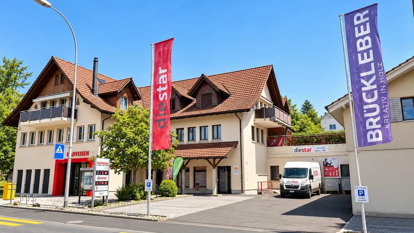 Mischgenutztes Gebäude kaufen - Kreuzplatz 1, 6287 Aesch LU
