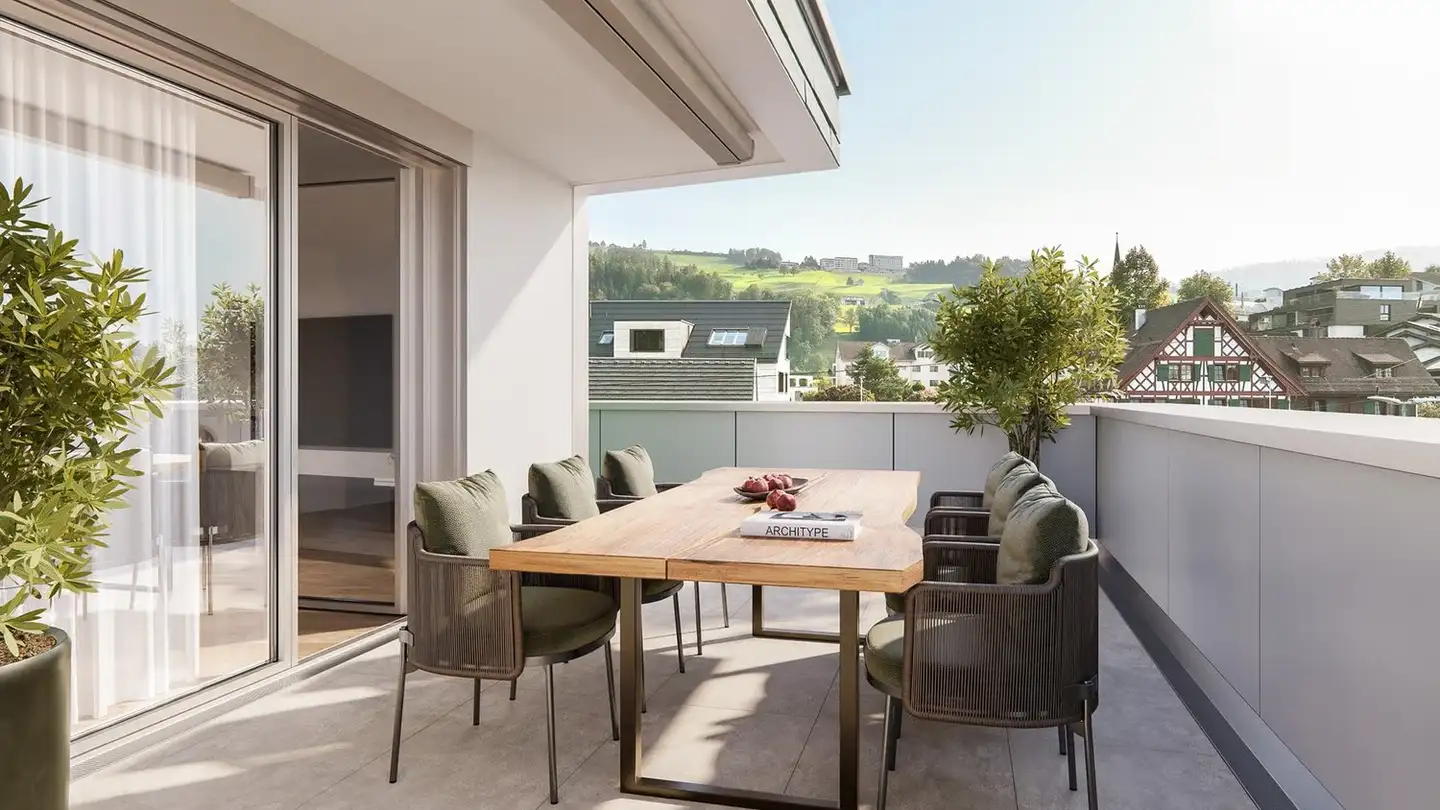 Wohnung mieten - Eggliweg 2, 8832 Wilen b. Wollerau - Foto 2