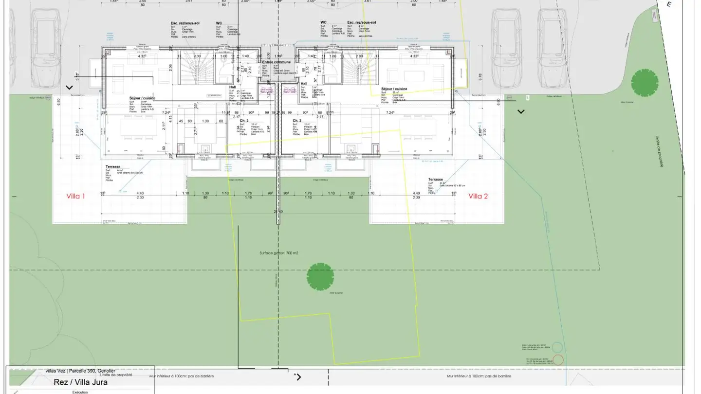 Semi-detached house for sale - Chemin De La Pesse, 1272 Genolier - Photo 3