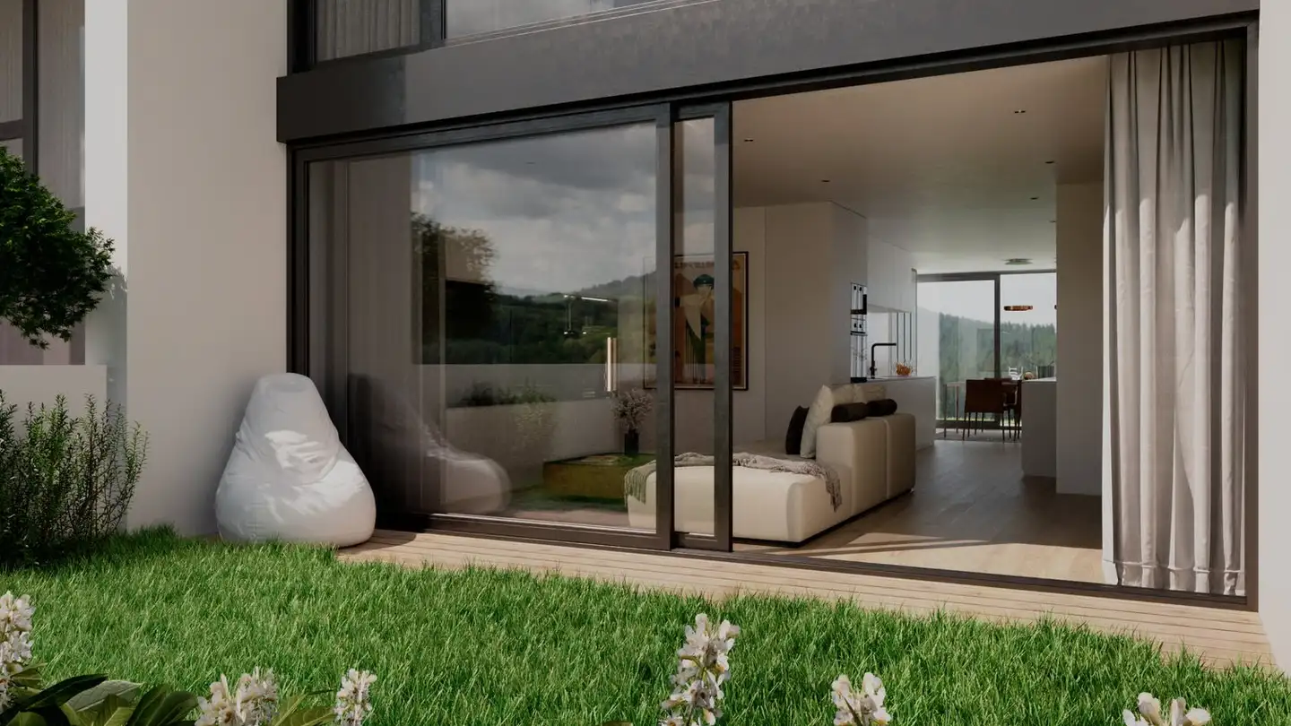 Maison en terrasse à louer - Via Chiosi, 6802 Rivera