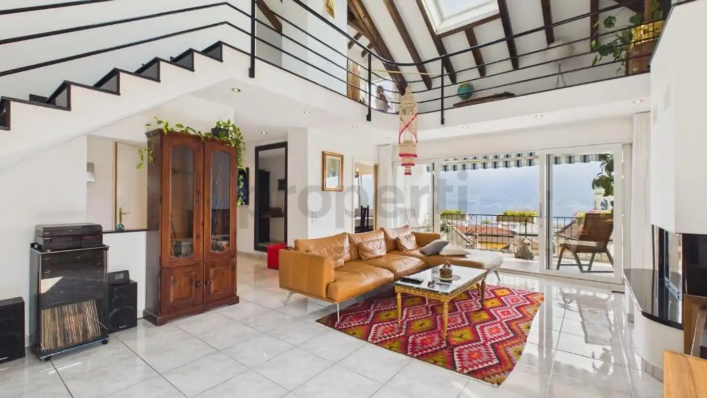 Penthouse for sale - 6648 Minusio