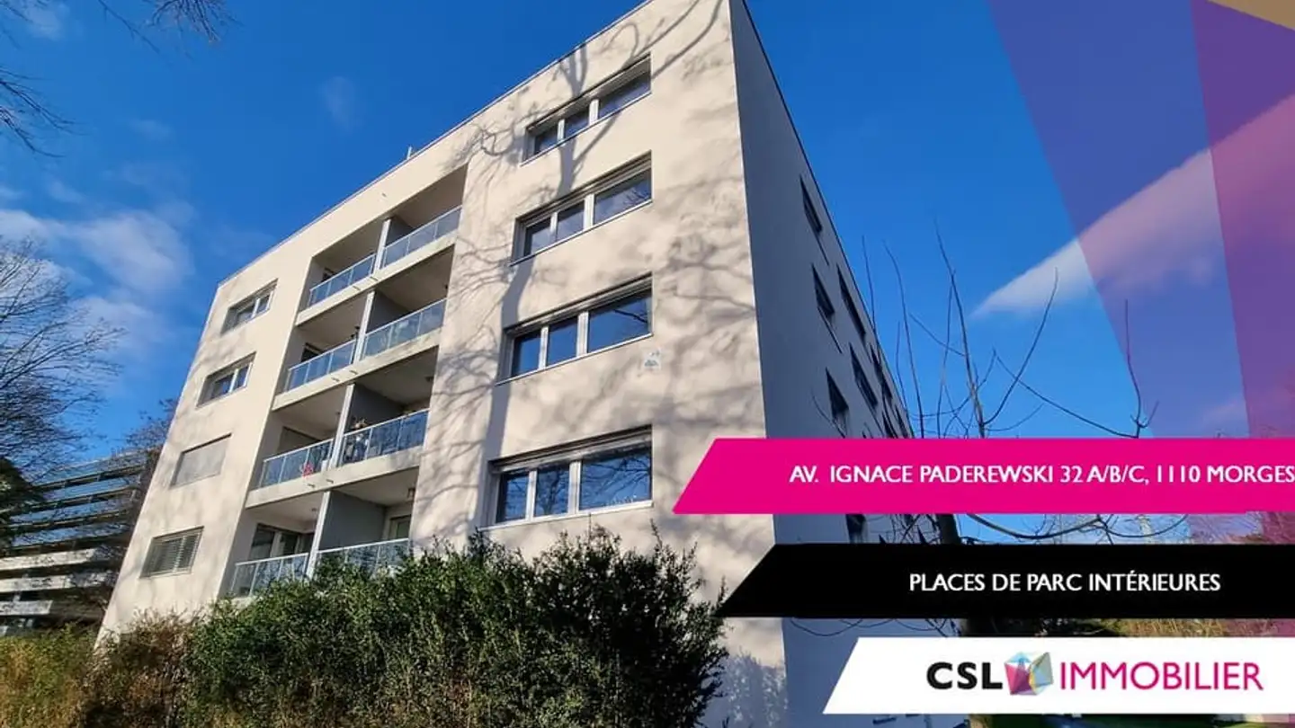 Garage singolo in affitto - Avenue Ignace Paderewski 32, 1110 Morges