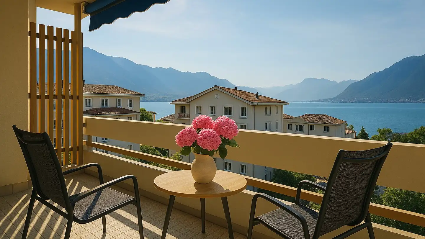 Appartamento ammobiliato in affitto - Rue Des Vaudrès, 1815 Clarens