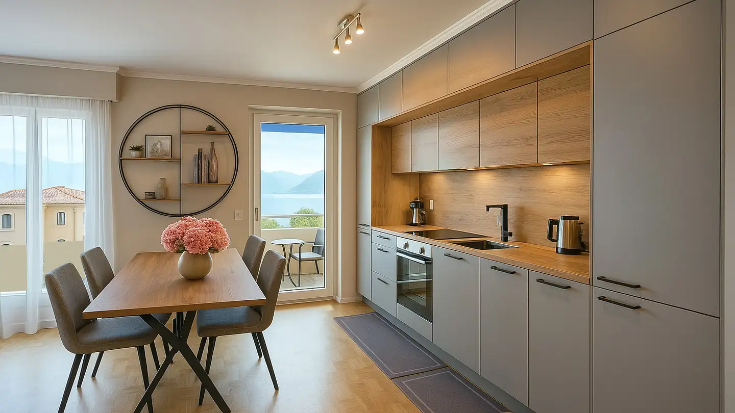 Appartamento ammobiliato in affitto - Rue Des Vaudrès, 1815 Clarens - Foto 3