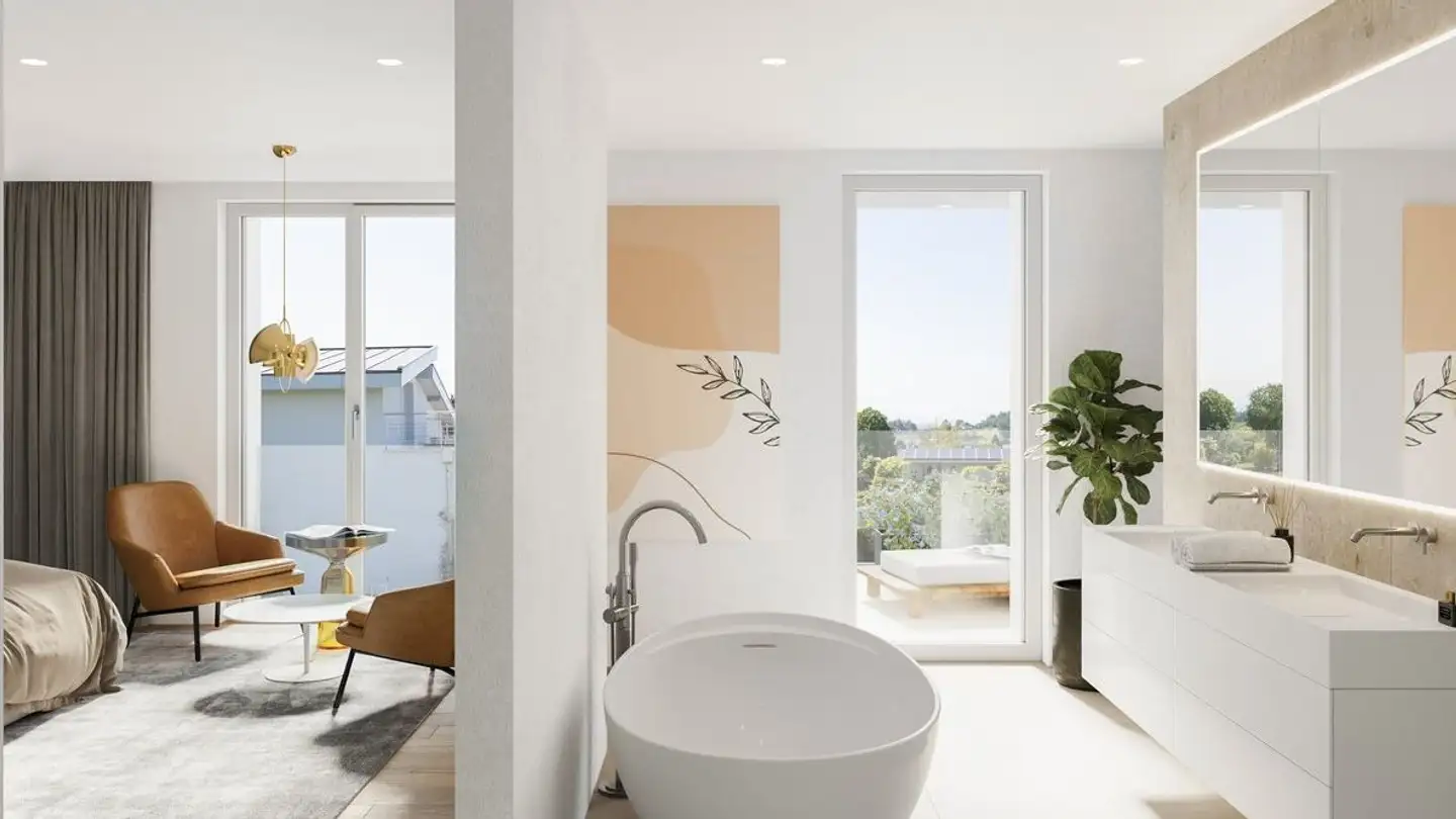 Attique à vendre - Waldrain 8, 2562 Port - Photo 4