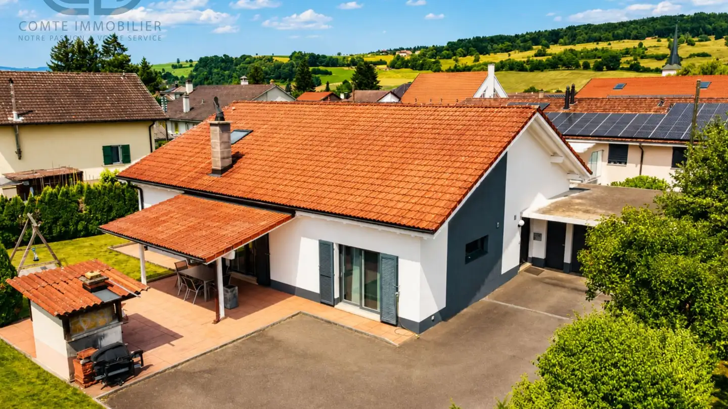 Einfamilienhaus kaufen - Rue Des Mésanges 7, 2852 Courtételle