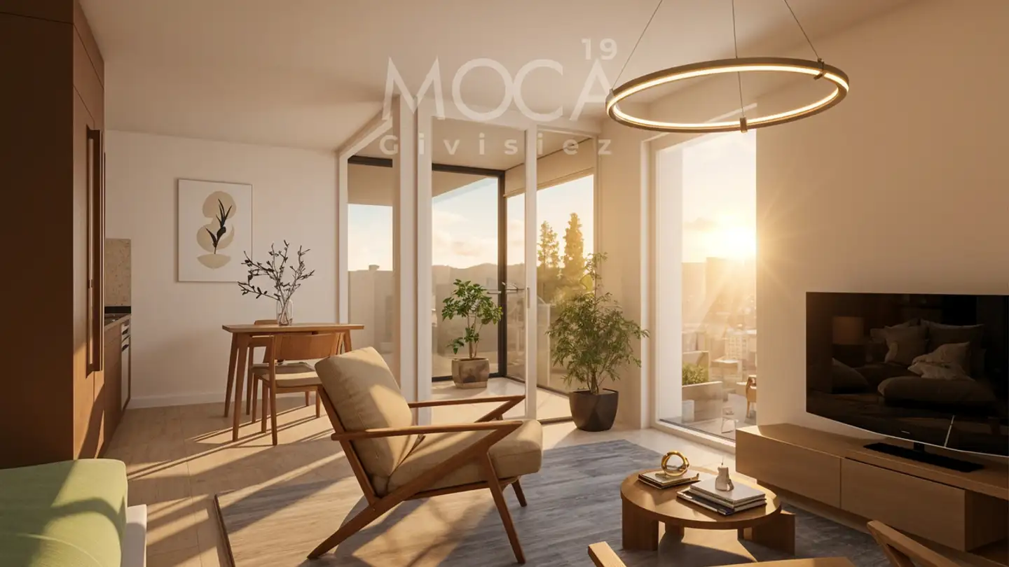 Apartment for rent - Route Du Mont-Carmel 19, 1762 Givisiez - Photo 3