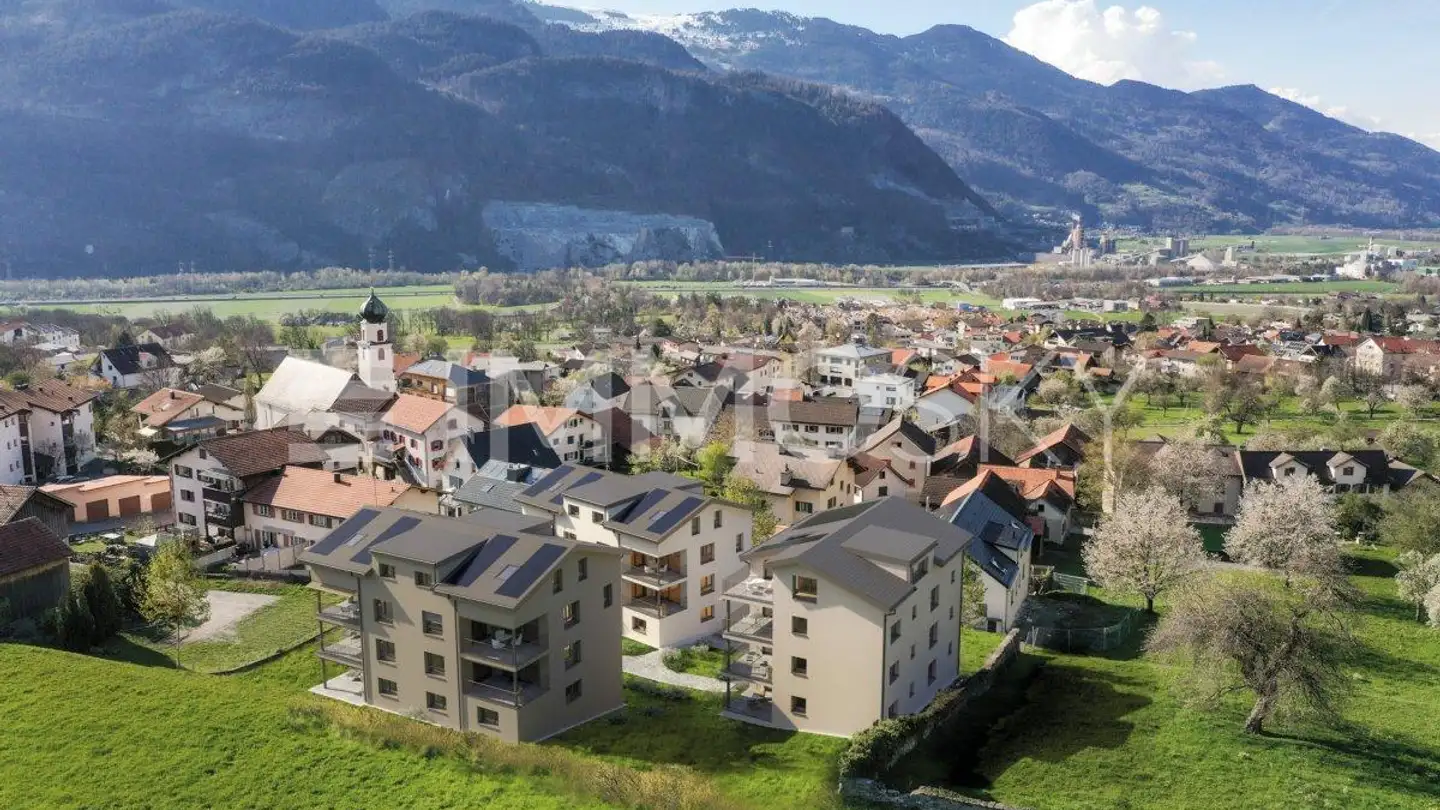 Dachgeschosswohnung kaufen - 7203 Trimmis