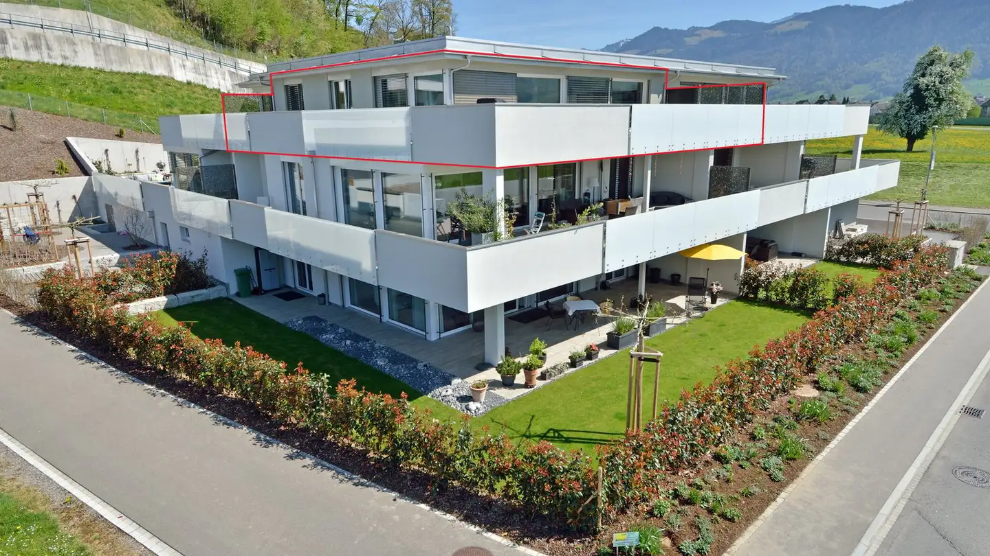 Wohnung mieten - Seeblickstrasse 1, 8855 Wangen SZ