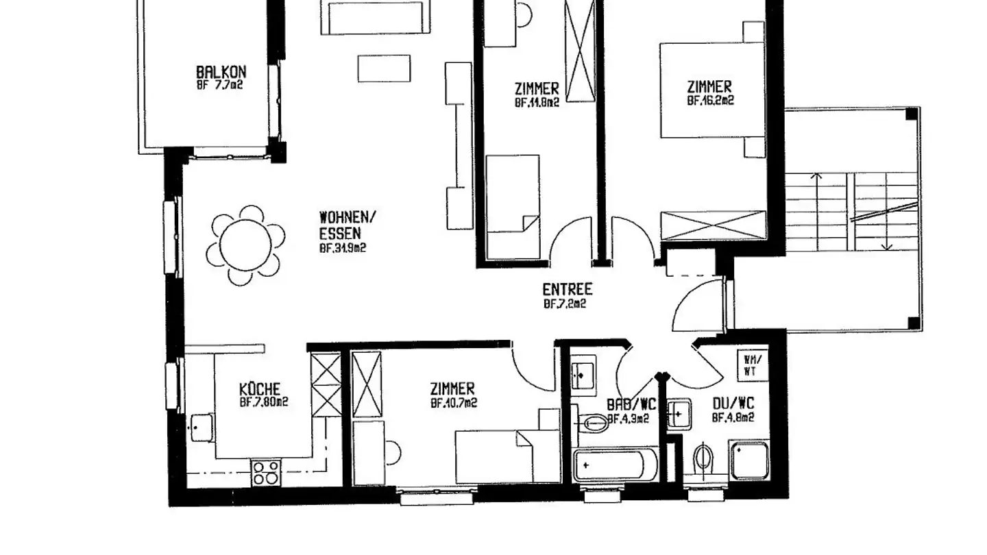 Wohnung mieten - Mühlestrasse 45, 8192 Glattfelden - Foto 4