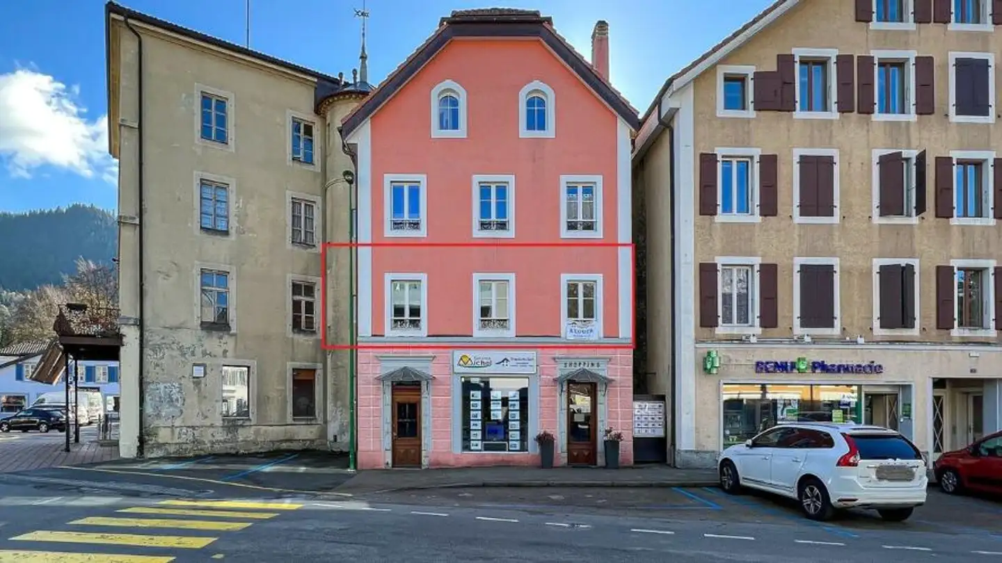 Appartement à louer - Grand-Rue 19, 2114 Fleurier