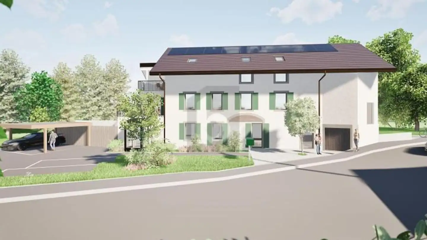 Mischgenutztes Gebäude kaufen - 1318 Pompaples