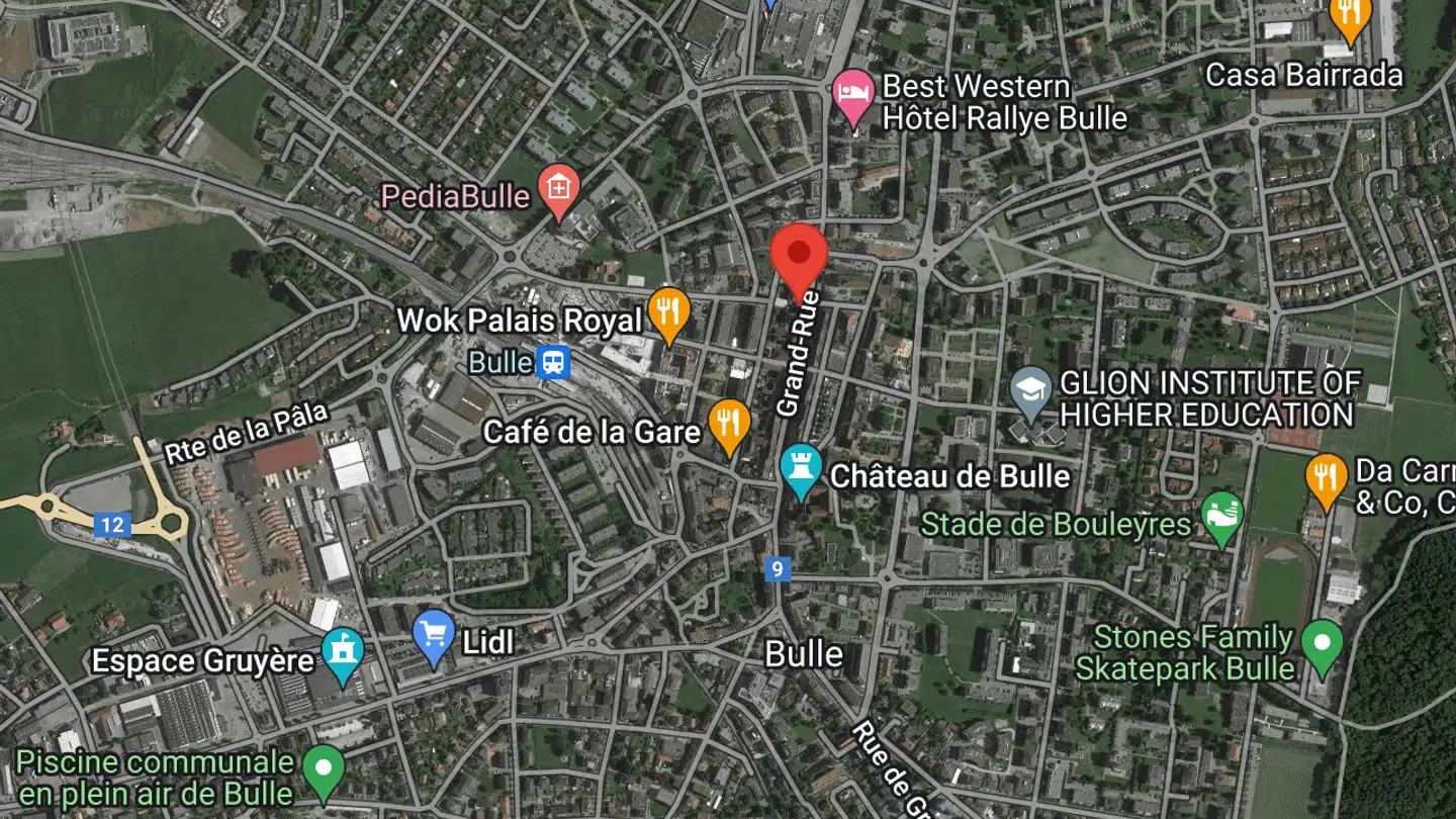 Underground parking space for rent - Chemin Des Mosseires 71, 1630 Bulle