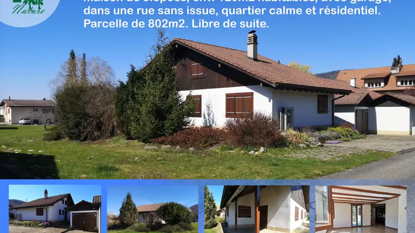 Single house for sale - 2827 Mervelier