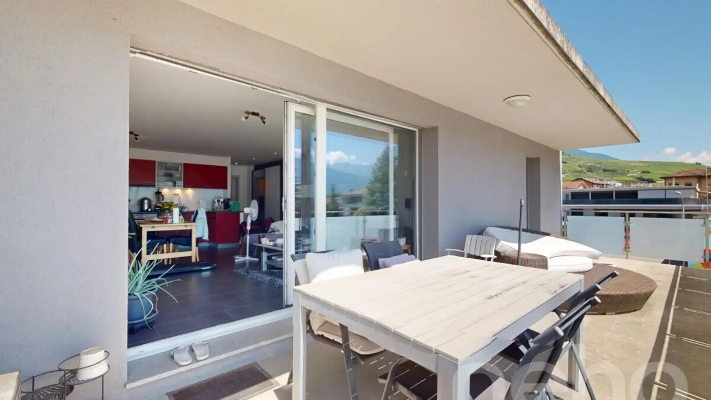 Attique à vendre - Route Cantonale 92, 1963 Vétroz