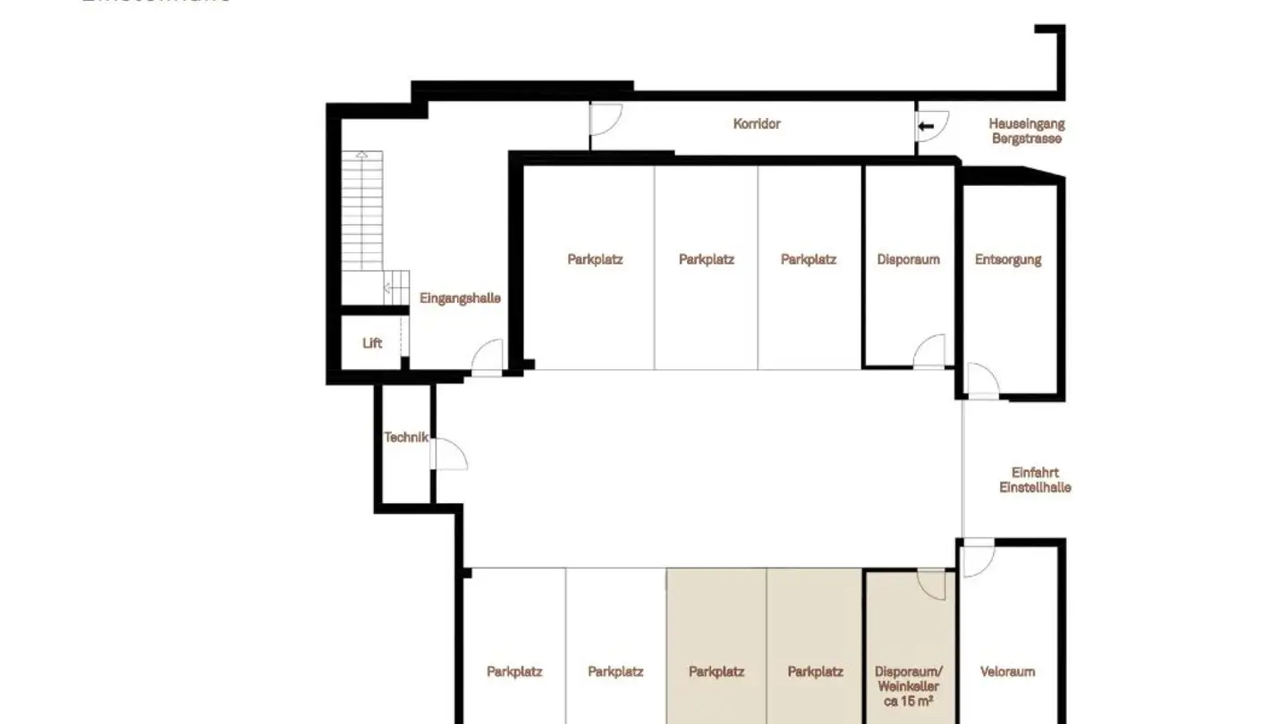 Einzelgarage mieten - Bergstrasse 14, 6004 Luzern - Foto 3