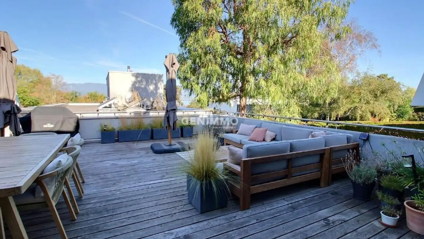 Maison en terrasse à louer - 1247 Anières